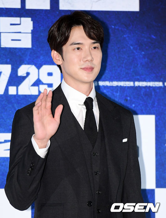 23일 서울 광진구 롯데시네마 건대입구에서 영화 '강철비2: 정상회담(감독 양우석)’ 언론배급 시사회가 열렸다. 배우 유연석이 포즈를 취하고 있다. /cej@osen.co.kr