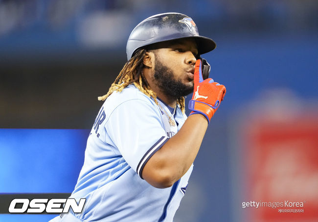 [사진] 블라디미르 게레로 주니어 ⓒGettyimages(무단전재 및 재배포 금지)