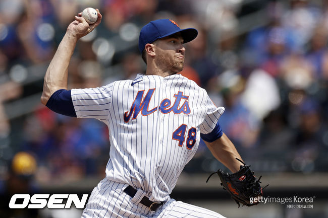 [사진] 뉴욕 메츠 제이콥 디그롬. ⓒGettyimages(무단전재 및 재배포 금지)