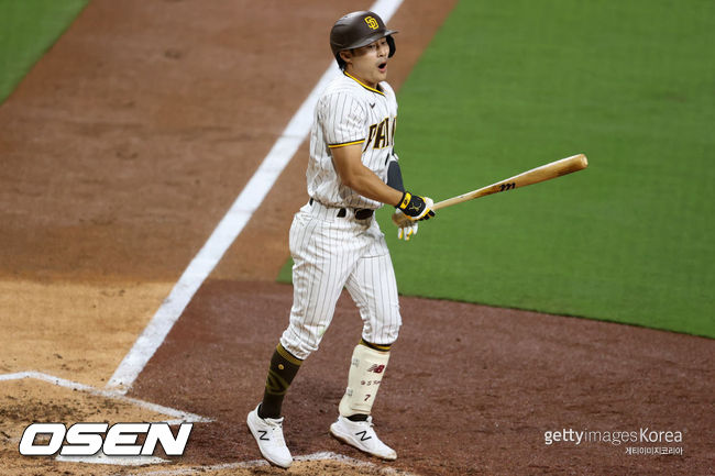 [사진] 김하성 ⓒGettyimages(무단전재 및 재배포 금지)