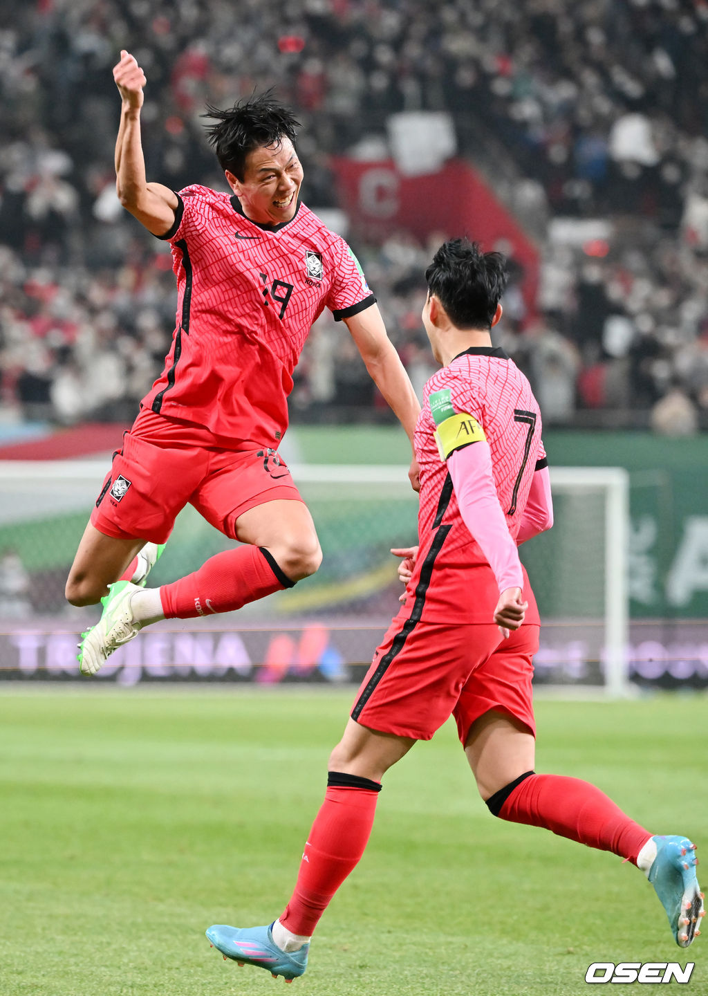 후반 추가골에 성공한 김영권이 기뻐하고 있다. 22.03.24 /rumi@osen.co.kr