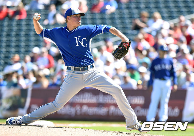 캔자스시티 시절 애런 브룩스 /OSEN DB