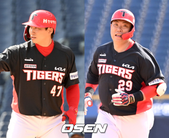 KIA 나성범-나지완 /OSEN DB