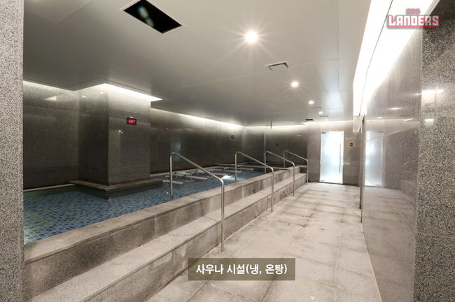 SSG랜더스필드 홈팀 라커룸의 사우나 시설. /SSG 랜더스 제공