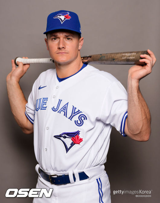 [사진] 토론토에 합류한 맷 채프먼 / ⓒGettyimages(무단전재 및 재배포 금지)