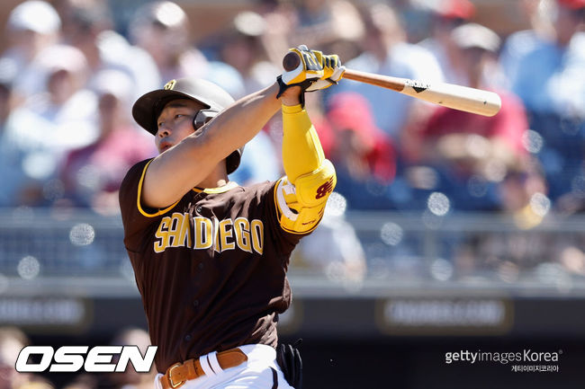 [사진] 샌디에이고 내야수 김하성. ⓒGettyimages(무단전재 및 재배포 금지)