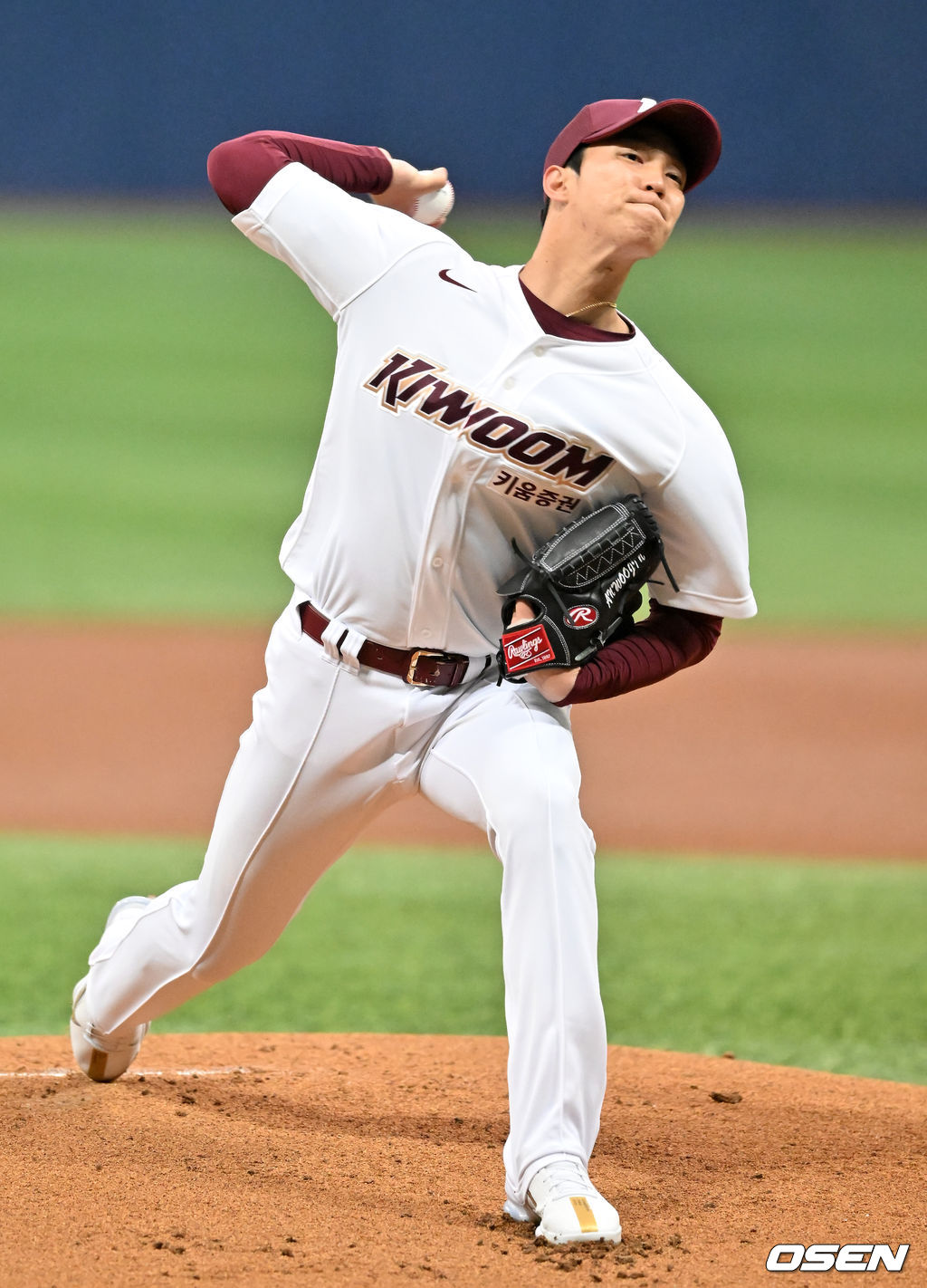 키움 히어로즈 안우진. /OSEN DB
