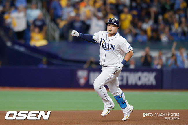 [사진] 탬파베이 레이스 내야수 최지만. ⓒGettyimages(무단전재 및 재배포 금지)