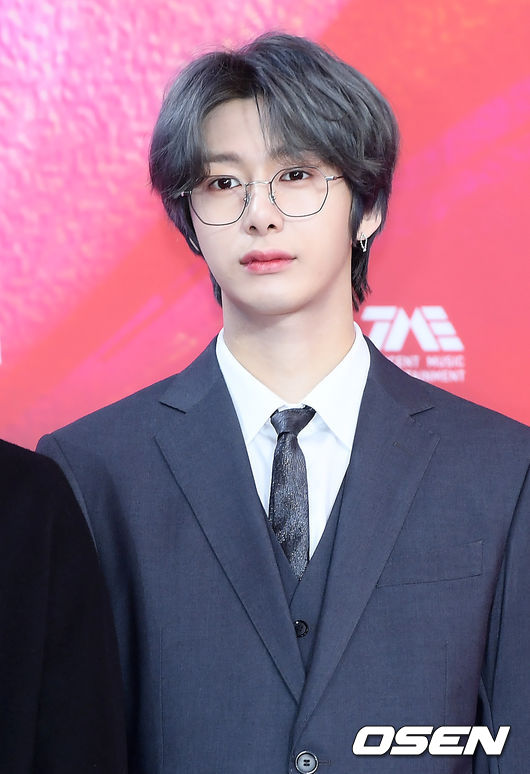 그룹 몬스타엑스(MONSTA X) 형원이 포즈를 취하고 있다. /cej@osen.co.kr