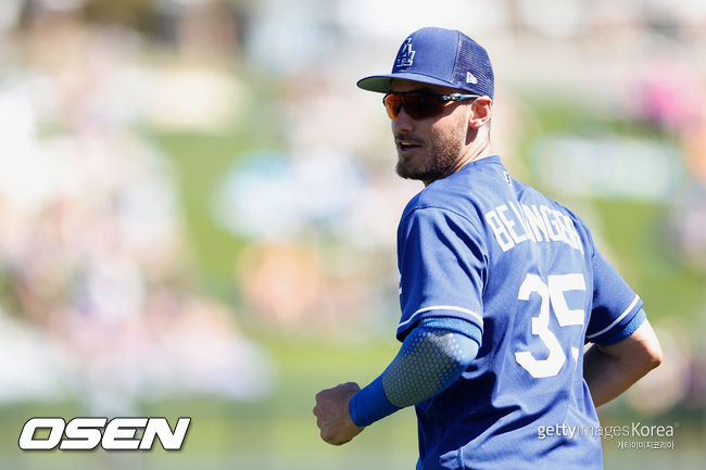 [사진] LA 다저스 코디 벨린저. ⓒGettyimages(무단전재 및 재배포 금지)