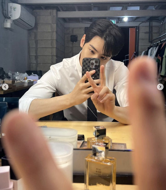 차은우 SNS