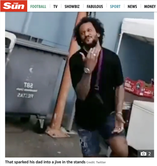 [사진] 더 선 홈페이지 캡쳐.