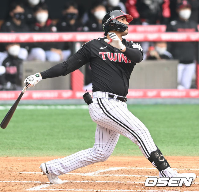 LG 트윈스 외국인 타자 루이즈. /OSEN DB