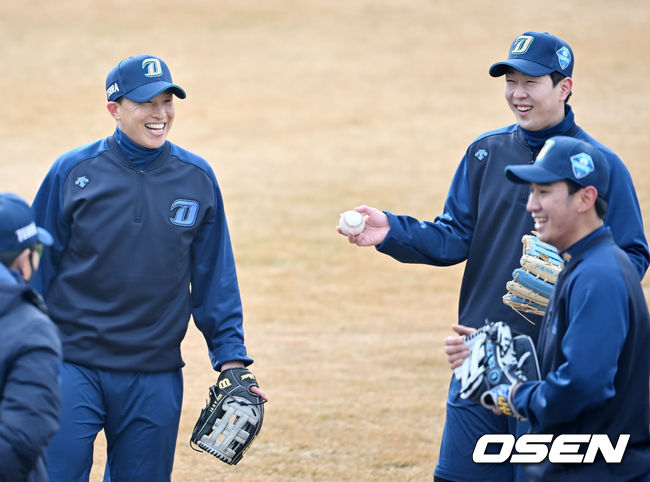 NC 손아섭(좌)과 박건우 / OSEN DB