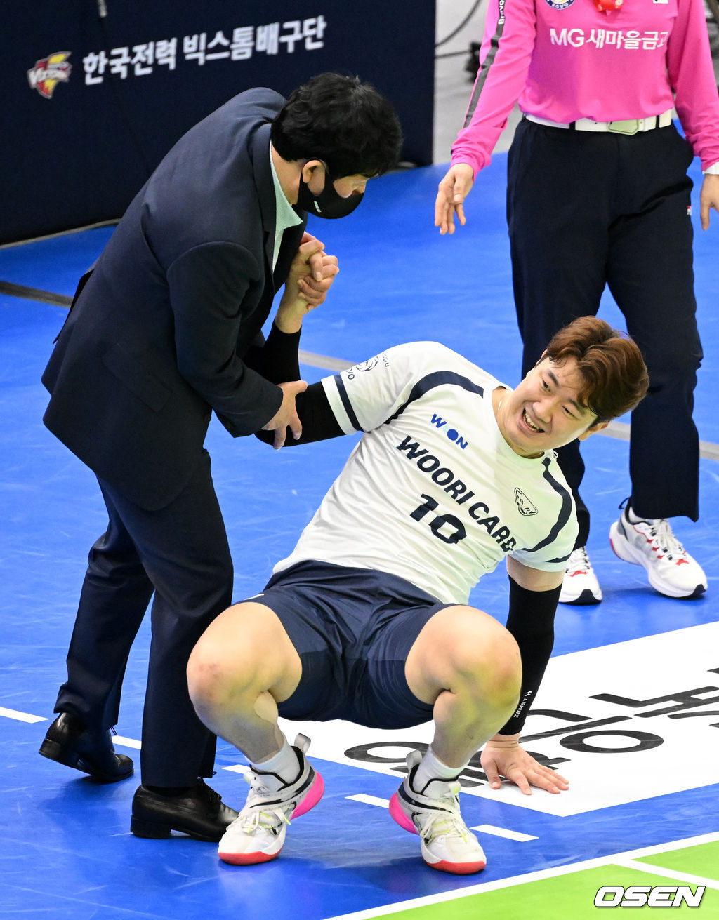 우리카드 신영철 감독. /OSEN DB