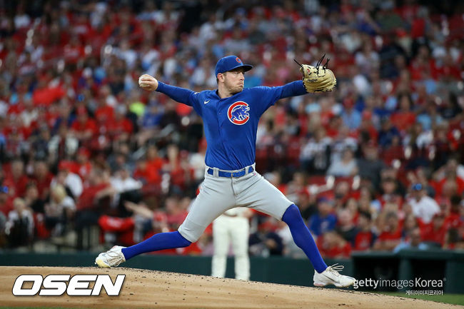 [사진] 시카고 컵스 투수 아드리안 샘슨. ⓒGettyimages(무단전재 및 재배포 금지)