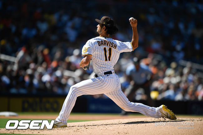 [사진] 샌디에이고 파드리스 다르빗슈 유. ⓒGettyimages(무단전재 및 재배포 금지)