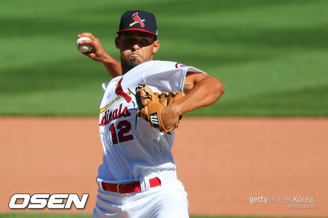 [사진] 세인트루이스 카디널스 조던 힉스. ⓒGettyimages(무단전재 및 재배포 금지)