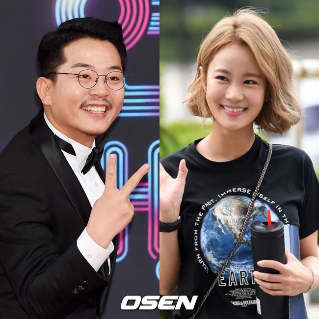 [사진=OSEN DB] 코미디언 김준호(왼쪽)와 김지민(오른쪽)이 열애 중이다. 