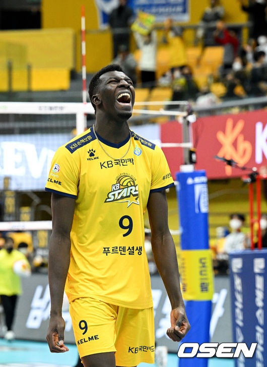 KB손해보험 노우모리 케이타. / OSEN DB