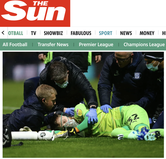 [사진] '더 선' 홈페이지 캡처.