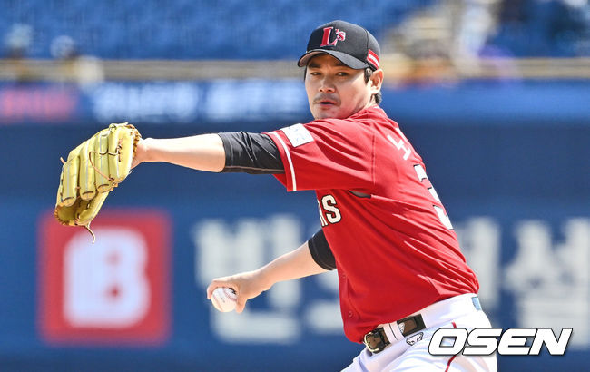 SSG 랜더스 투수 노경은. / OSEN DB