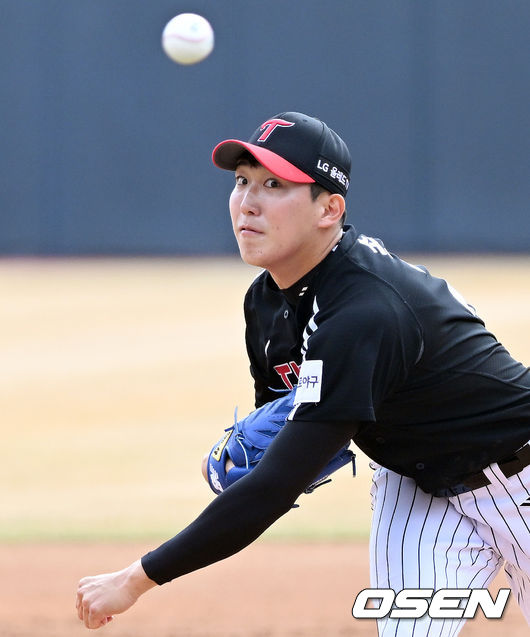 LG 투수 손주영. /OSEN DB