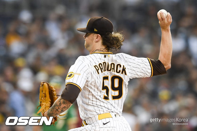 [사진] 샌디에이고 파드리스 크리스 패댁. ⓒGettyimages(무단전재 및 재배포 금지)