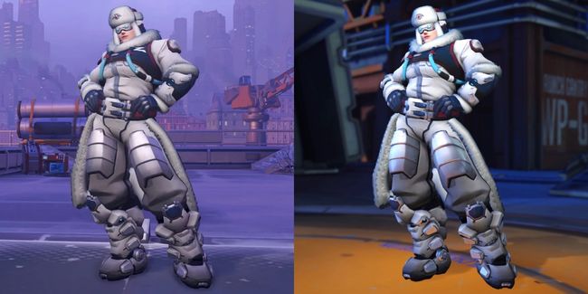 자리야 기존 스킨(왼쪽)과 바뀐 스킨. /블리자드 엔터테인먼트 제공.