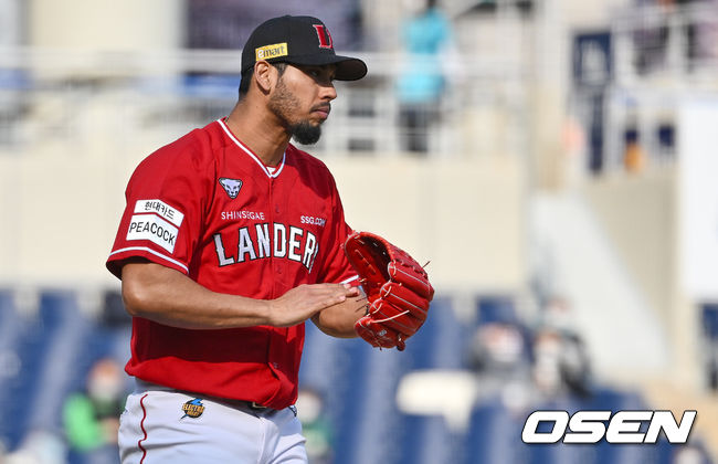 SSG 랜더스 외국인 투수 윌머 폰트. / OSEN DB