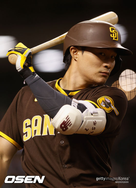 [사진] 김하성 ⓒGettyimages(무단전재 및 재배포 금지)