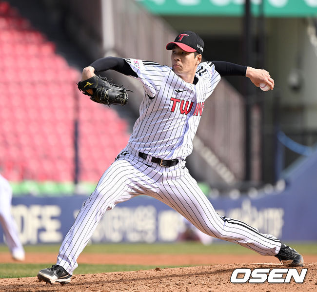 LG 좌완 불펜 김대유. /OSEN DB