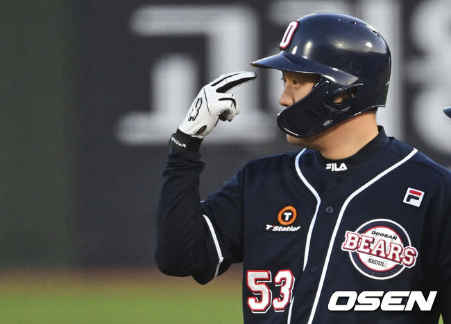 두산 베어스 양석환 2045 2022.04.08 / foto0307@osen.co.kr