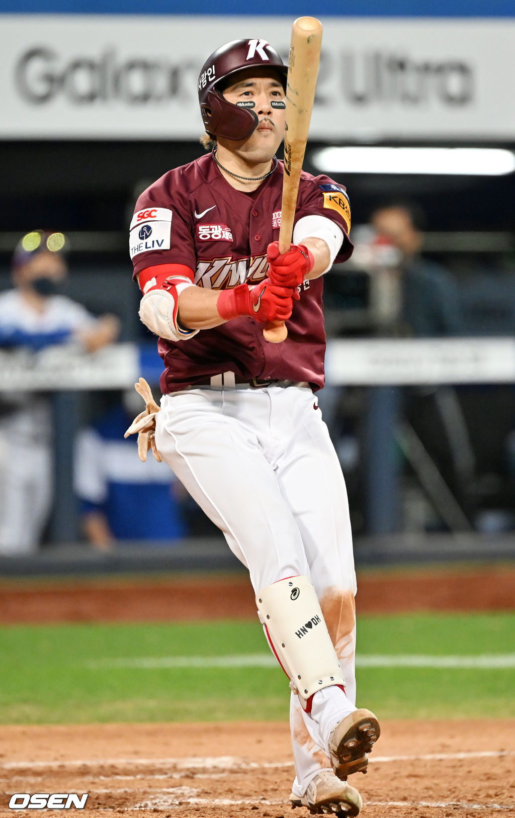 8회초 1사 키움 이용규가 삼성 이승현의 공을 계속 커트 해내고 있다. 결국 이용규는 19구 승부 끝에 볼넷을 얻어내며 출루했다. 2022.04.09 /rumi@osen.co.kr