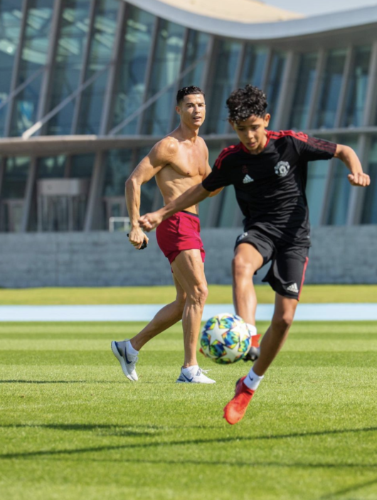 [사진] 호날두 SNS 캡처.