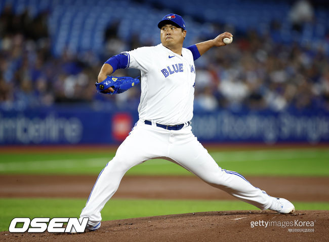 [사진] 토론토 블루제이스 류현진. ⓒGettyimages(무단전재 및 재배포 금지)
