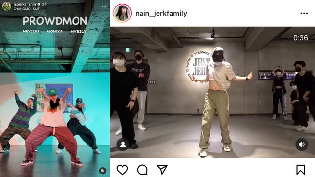 모니카 조나인 SNS