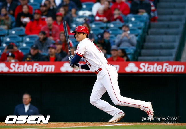 [사진] 오타니 쇼헤이 ⓒGettyimages(무단전재 및 재배포 금지)