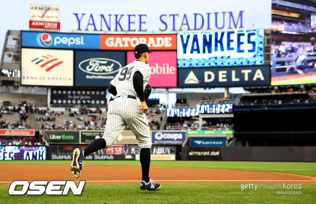 [사진] 애런 저지 ⓒGettyimages(무단전재 및 재배포 금지)