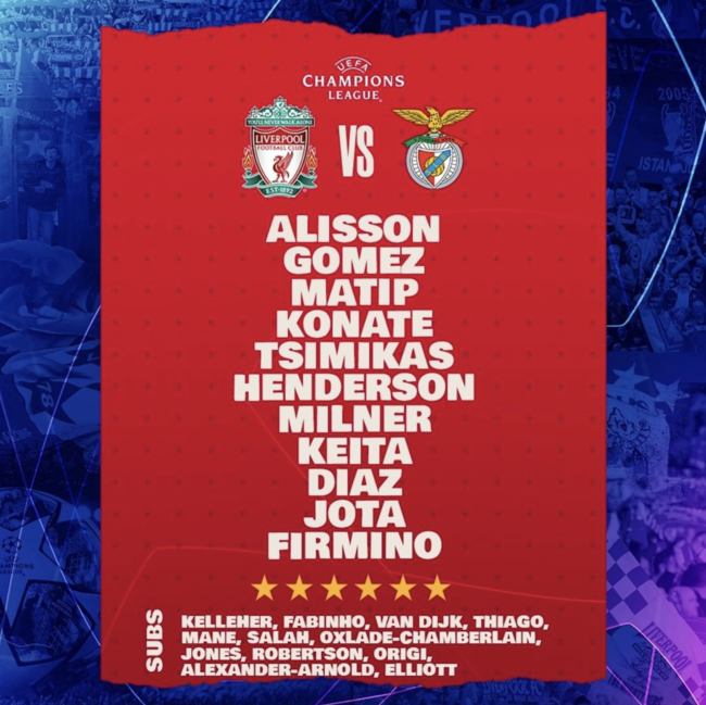 [사진] 리버풀 공식 SNS