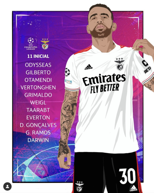 [사진] SL 벤피카 공식 SNS