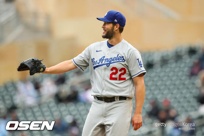 [사진] 클레이튼 커쇼 ⓒGettyimages(무단전재 및 재배포 금지)