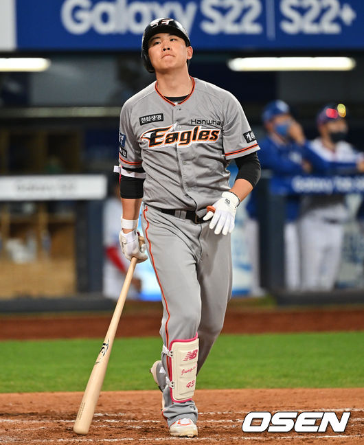 한화 이글스 정은원 0415 2022.04.12 / foto0307@osen.co.kr