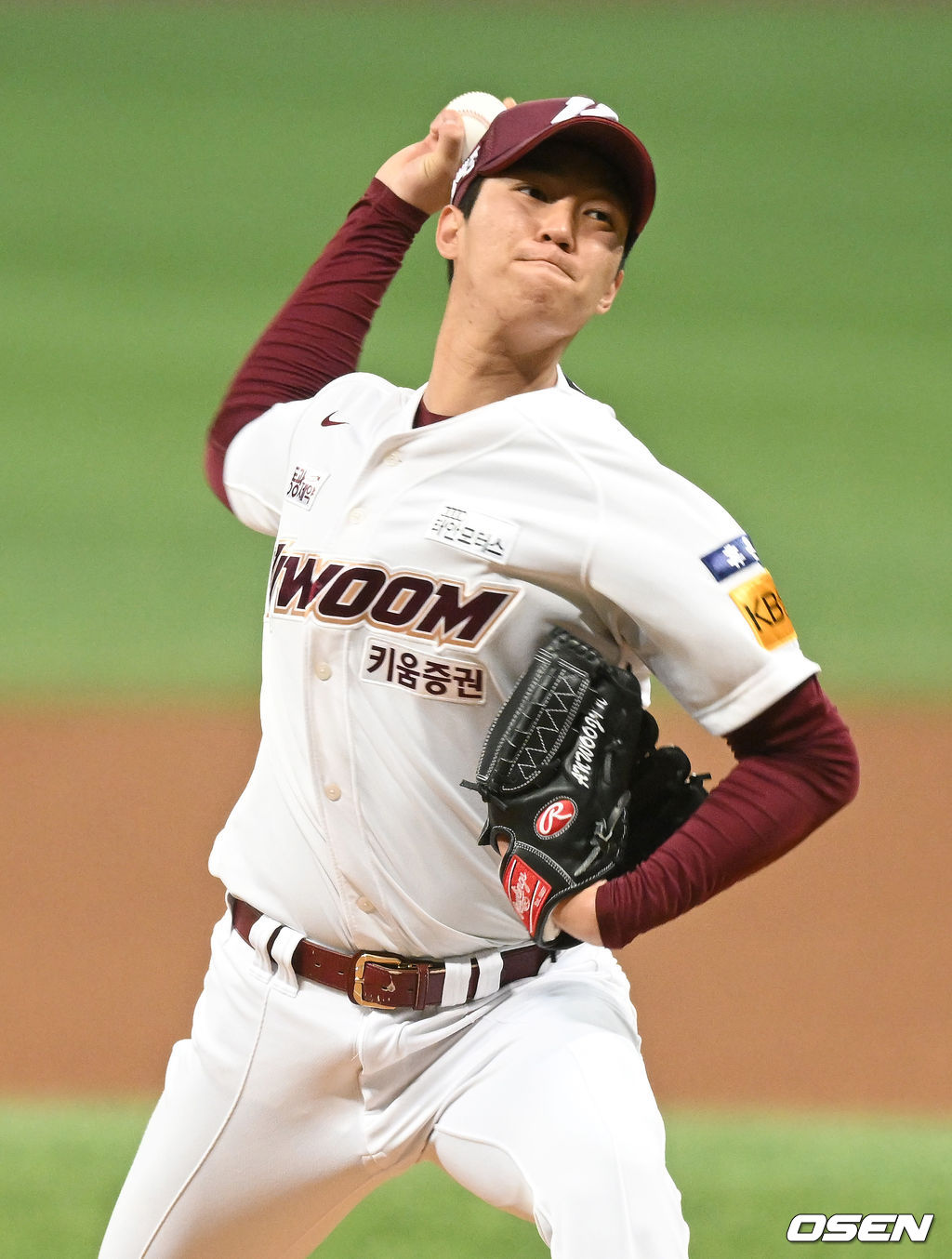 키움 히어로즈 안우진. /OSEN DB