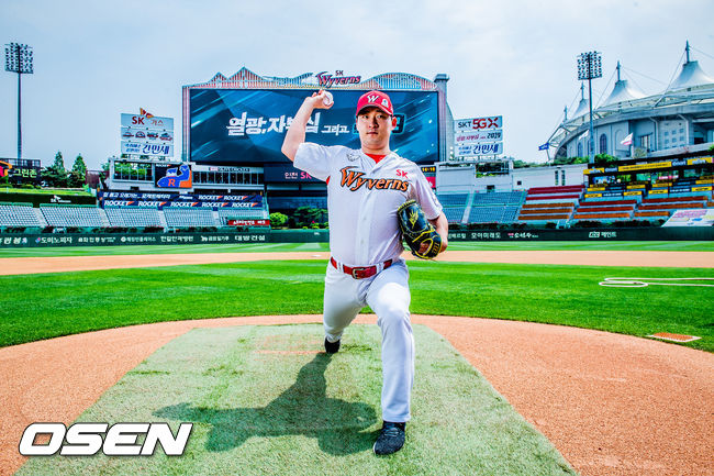 2019시즌 투수 하재훈. /OSEN DB