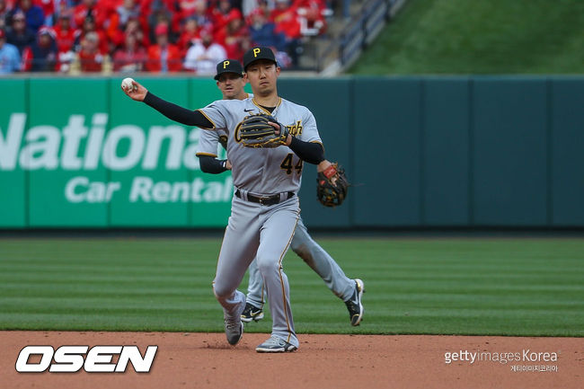[사진] 피츠버그 파이어리츠 박효준. ⓒGettyimages(무단전재 및 재배포 금지)