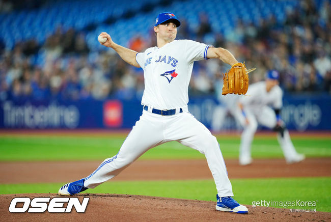 [사진] 토론토 블루제이스 투수 로스 스트리플링. ⓒGettyimages(무단전재 및 재배포 금지)