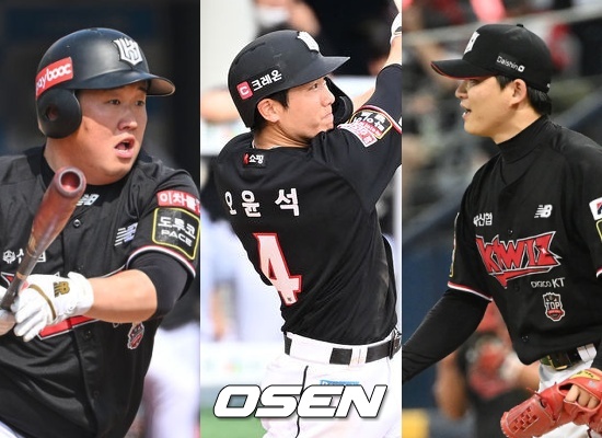 좌측부터 김준태-오윤석-박시영 / OSEN DB