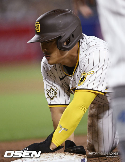 [사진] 김하성 ⓒGettyimages(무단전재 및 재배포 금지)