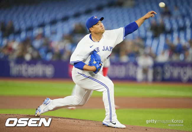 [사진] 류현진 ⓒGettyimages(무단전재 및 재배포 금지)